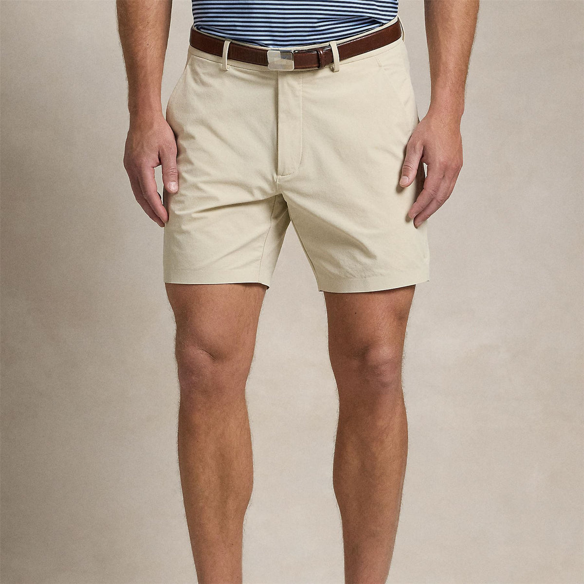 RLX Matte Stretch Nylon Shorts Basic Sand