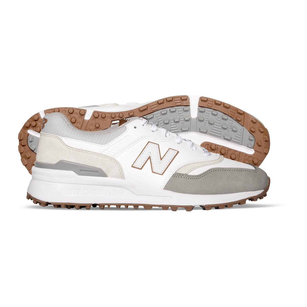 997 Spikeless Golf Shoes White/Gray