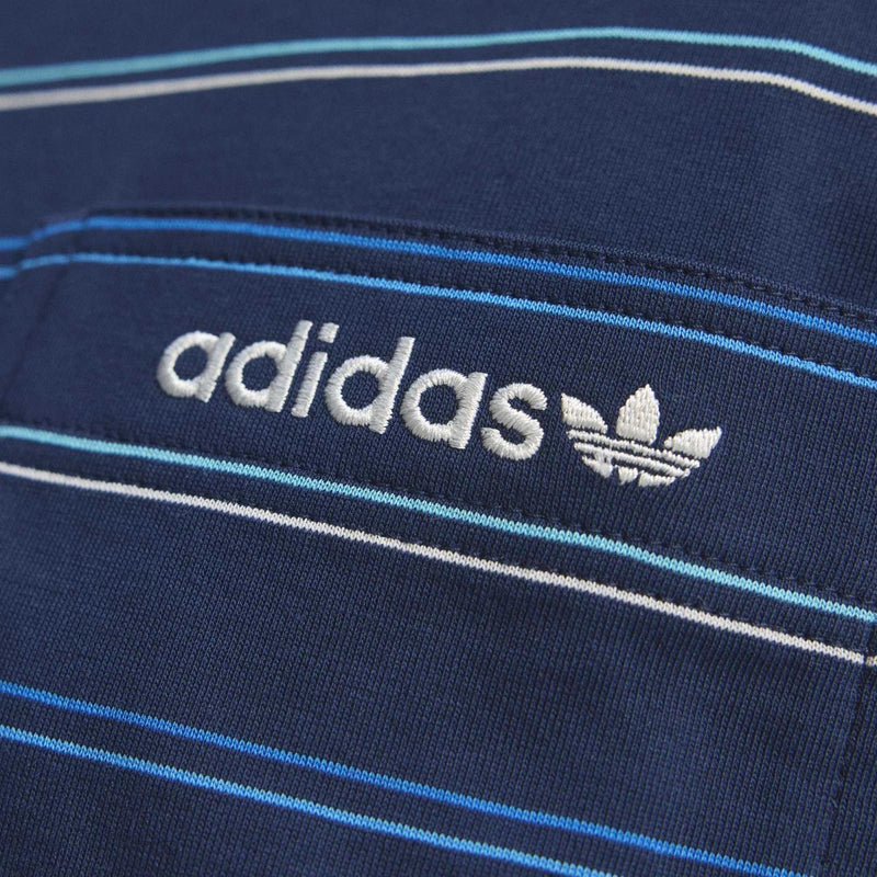 Originals Archive Stripe Polo Night Indigo