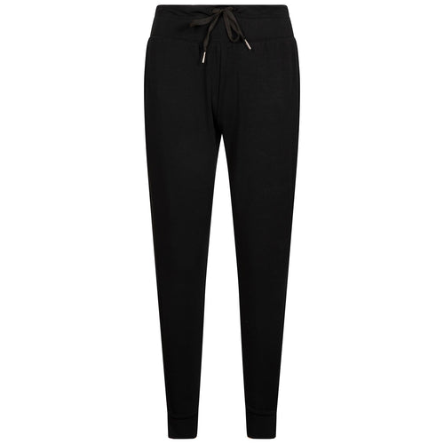 Womens Cloud Terry Tie Joggers Black - SS24