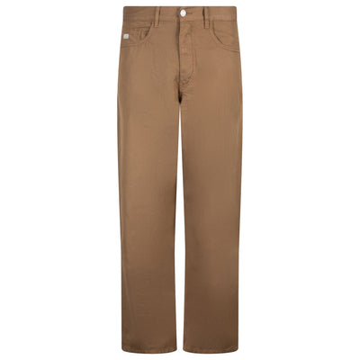 Cotton/Linen Five Pocket Pants Lead Gray - SS23