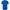 Script Tee Bright Blue