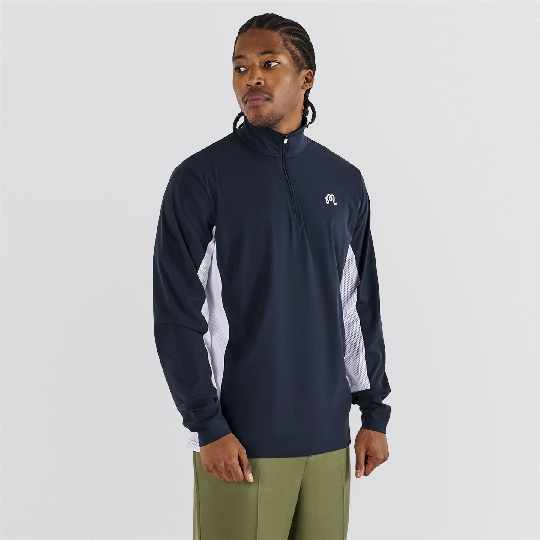 Santiago Mid Layer Midnight/White