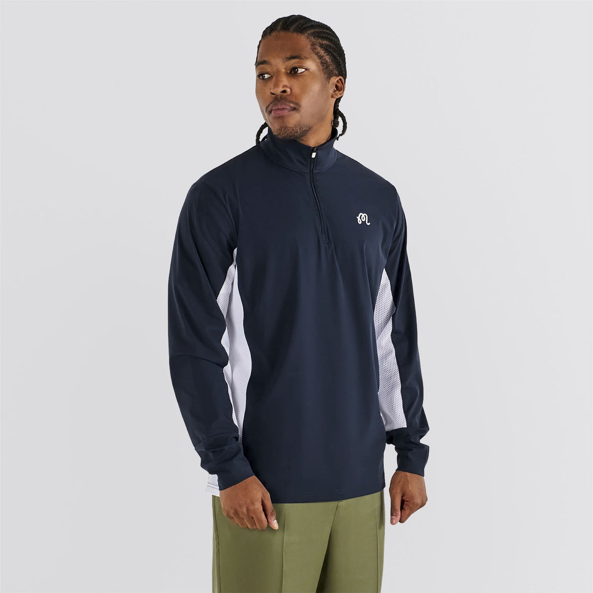 Santiago Mid Layer Midnight/White