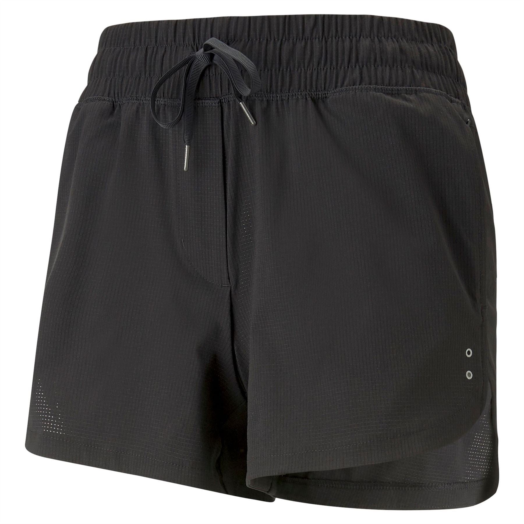 Womens Vented Solid Short Puma Black - SS23 – TRENDYGOLFUSA.COM