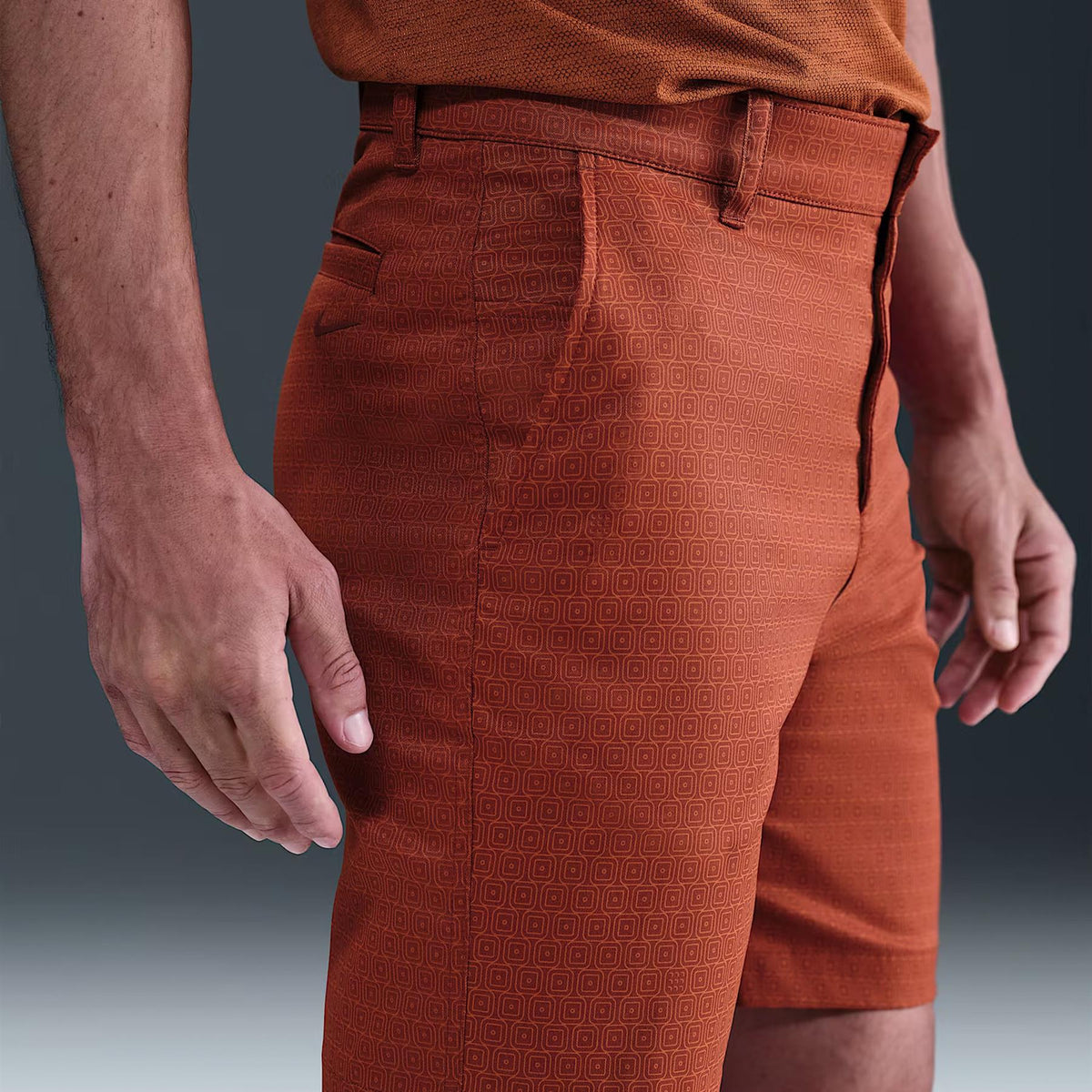 Tour 8-Inch Printed Chino Shorts Mars Stone