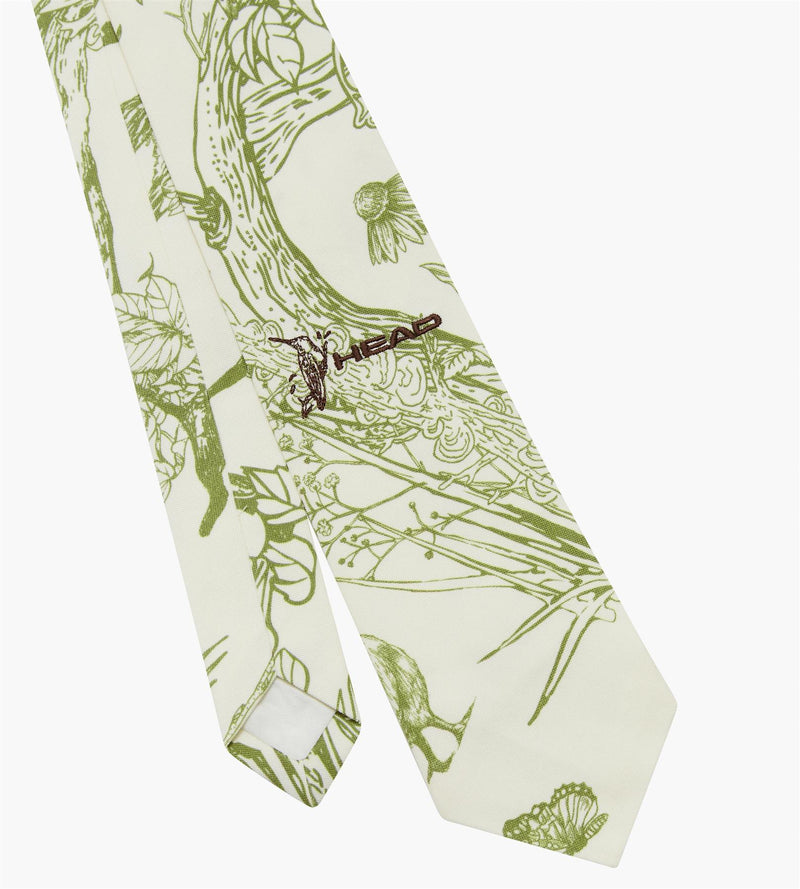 Womens Club Tie Cream/Blue/Forest