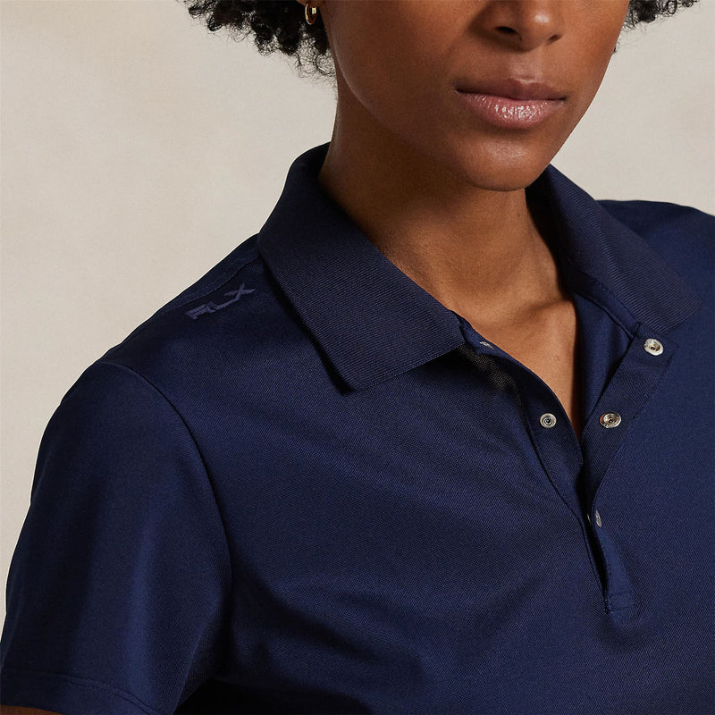 Womens RLX Classic Tour Pique Polo Refined Navy