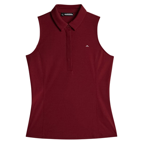 Womens Dena Sleeveless Top Cabernet - AW24