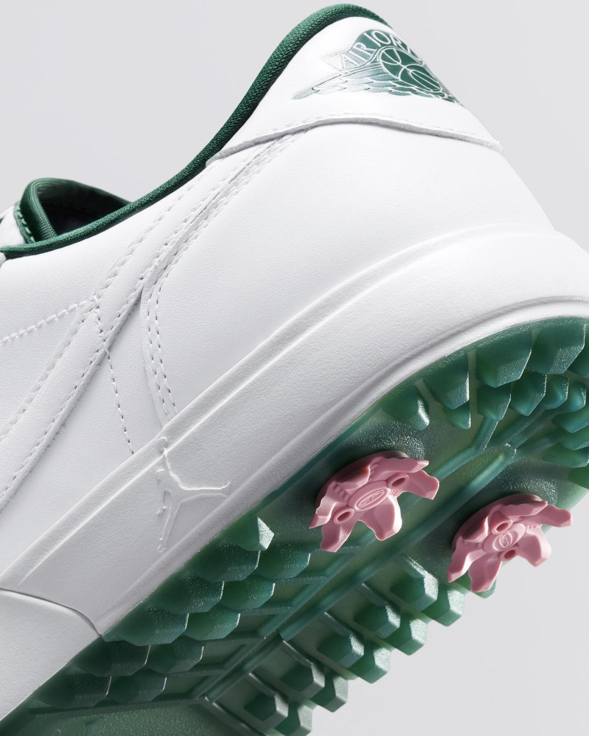 Air Jordan 1 Low Spiked Golf Shoes White