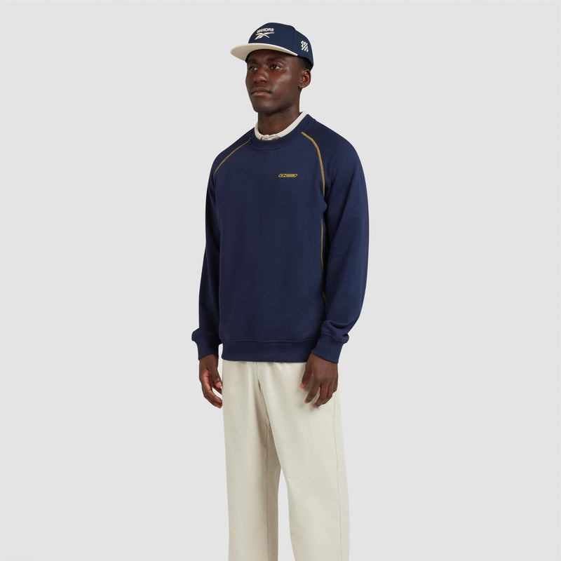 x Reebok Organic Course Pullover Atlantic Blue