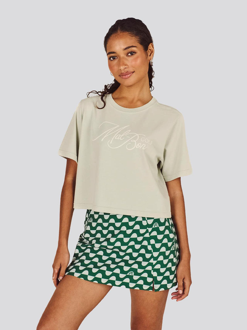 Womens Ella Skirt Garden Green/Green Tint