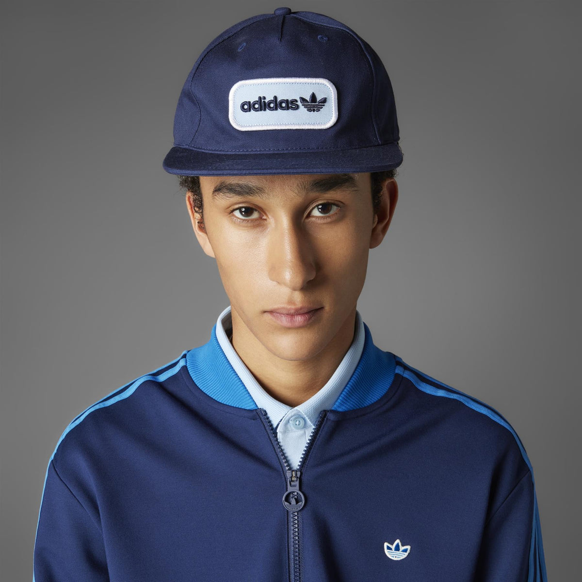 Golf Tour Archive 5 Panel Patch Cap Night Indigo