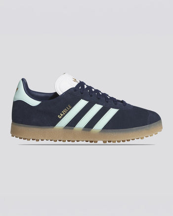 adidas Golf Originals Gazelle Spikeless Golf Shoes Night Indigo/Clear Mint/Footwear White | TRENDYGOLF USA adidas Golf Originals Gazelle Spikeless Golf Shoes Night Indigo/Clear Mint/Footwear White | TRENDYGOLF USA