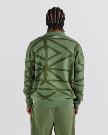 Malbon Verdant Sweater Olivine | TRENDYGOLF USA