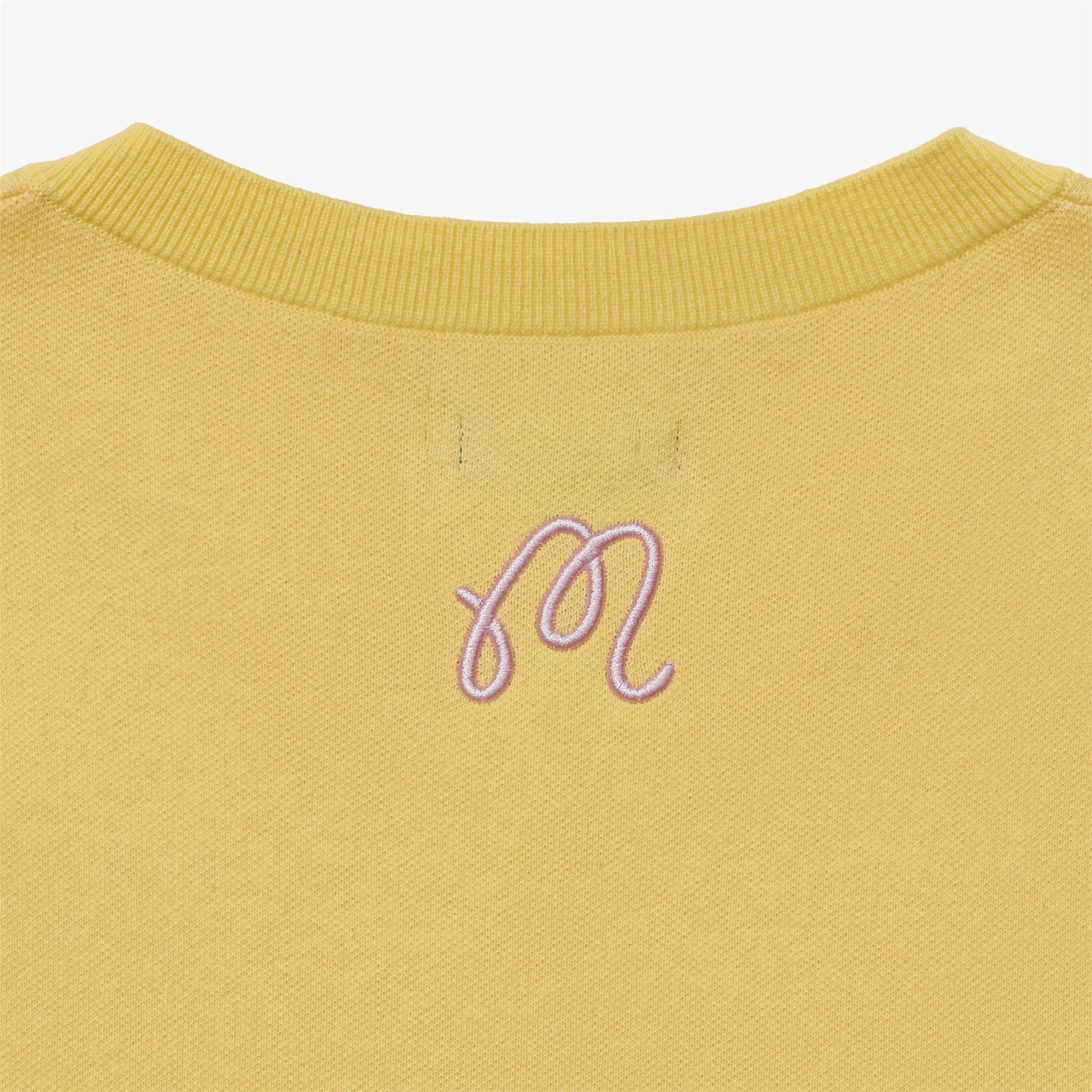 Malbon Golf x Keith Haring Sweater Vest Yellow | TRENDYGOLF USA