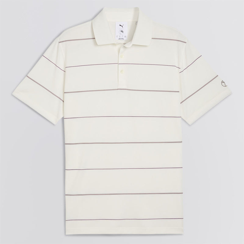 x AP Rugby Stripe Polo Warm White