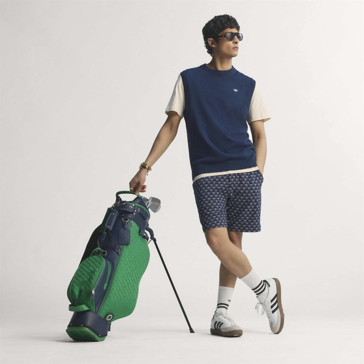 Originals All Over Shorts Night Indigo/Chalk White