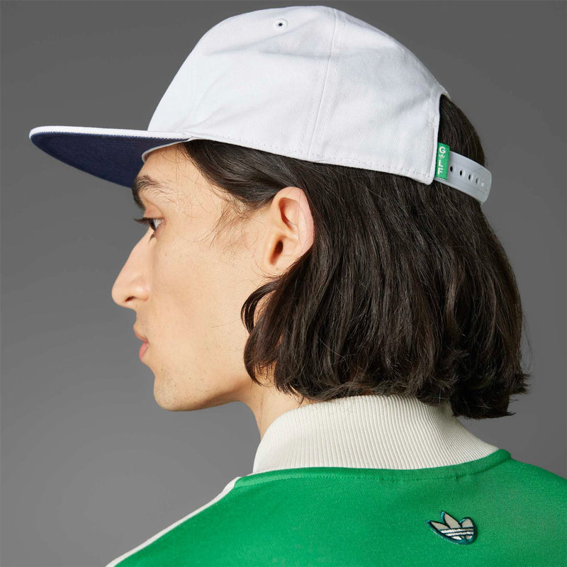 Golf Tour Archive 5 Panel Patch Cap White