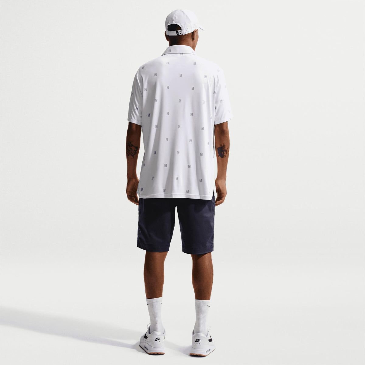 Dri-FIT Par 5 Polo White/Work Blue
