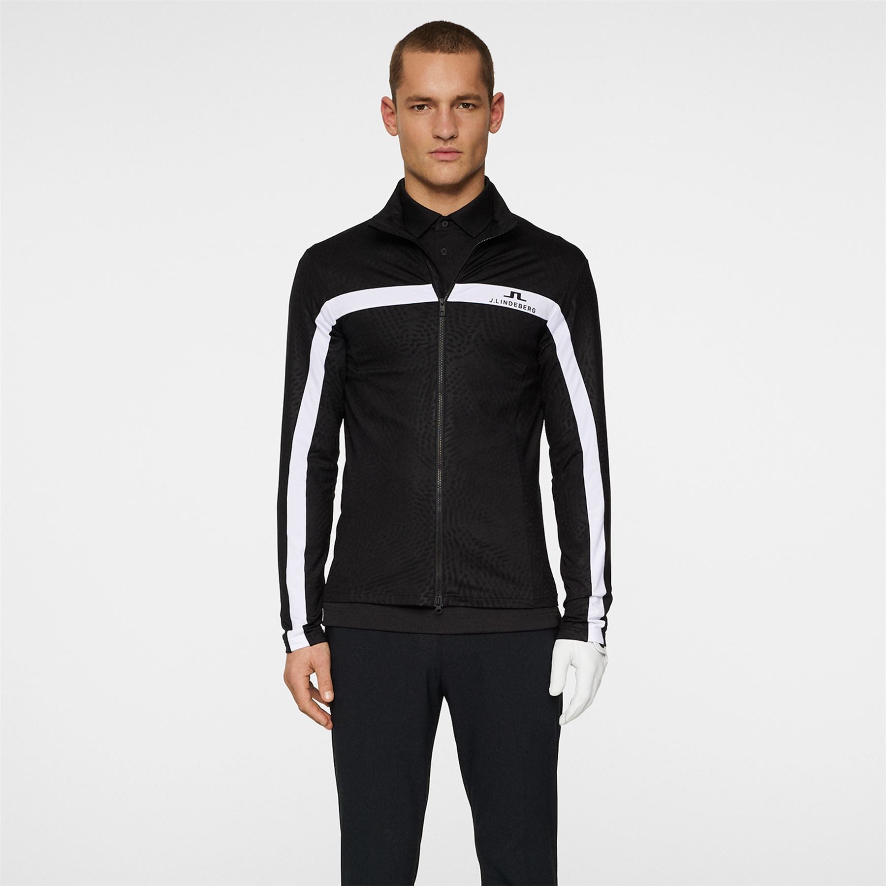 J.Lindeberg Jarvis Tour Light Mid Layer Masters 25 Black