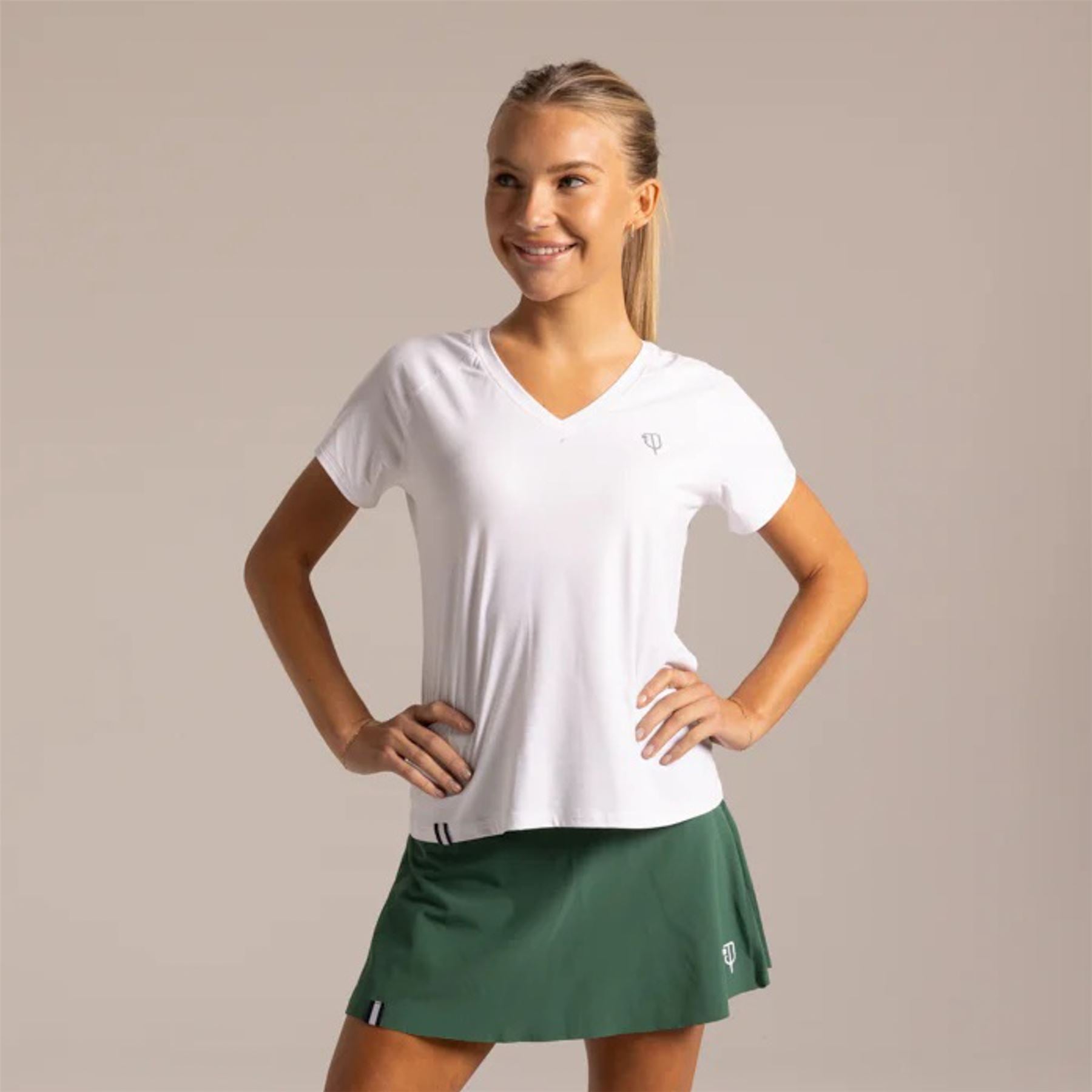 Womens 5.0 Tee Clubhouse White