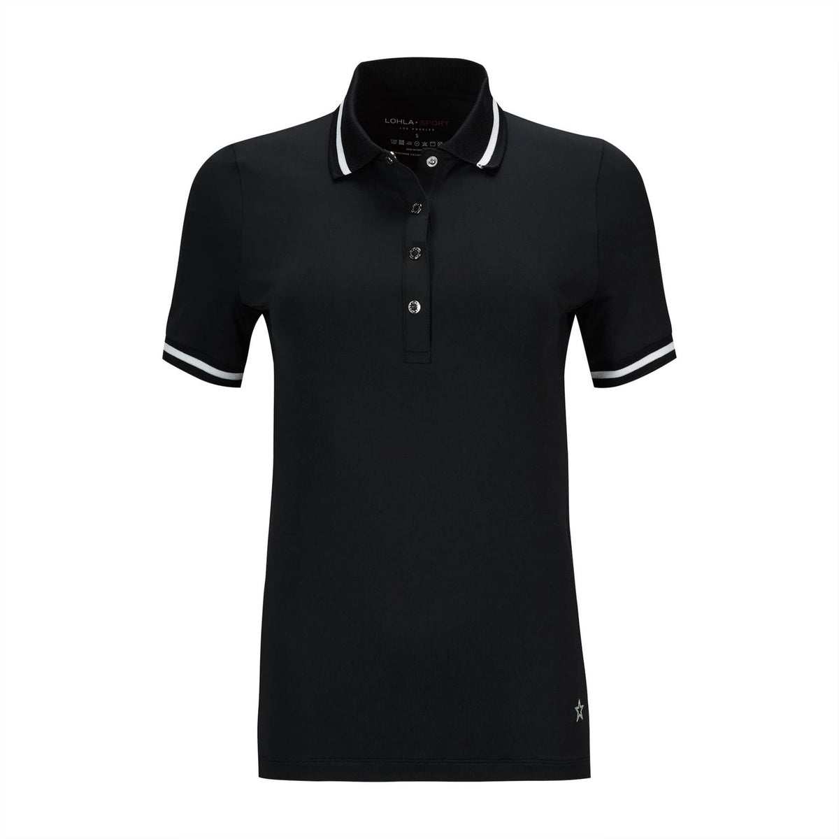 Womens The Mia Polo Navy