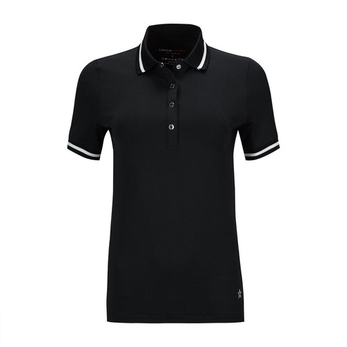 Womens The Mia Polo Navy - SS25