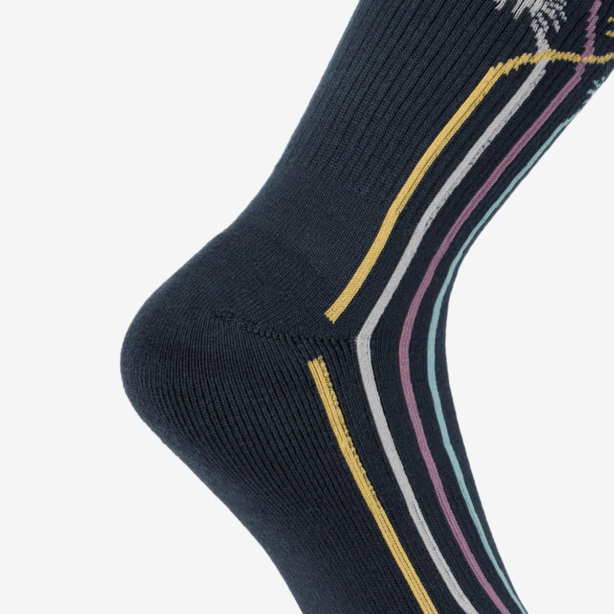 Tiki Flame Socks Total Eclipse