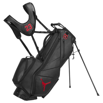 Nike Jordan Fade Away Premium Golf Bag Black/Red | TRENDYGOLF USA