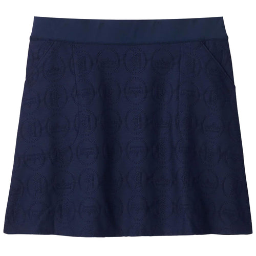 Womens Eyelet Sally Skort Navy