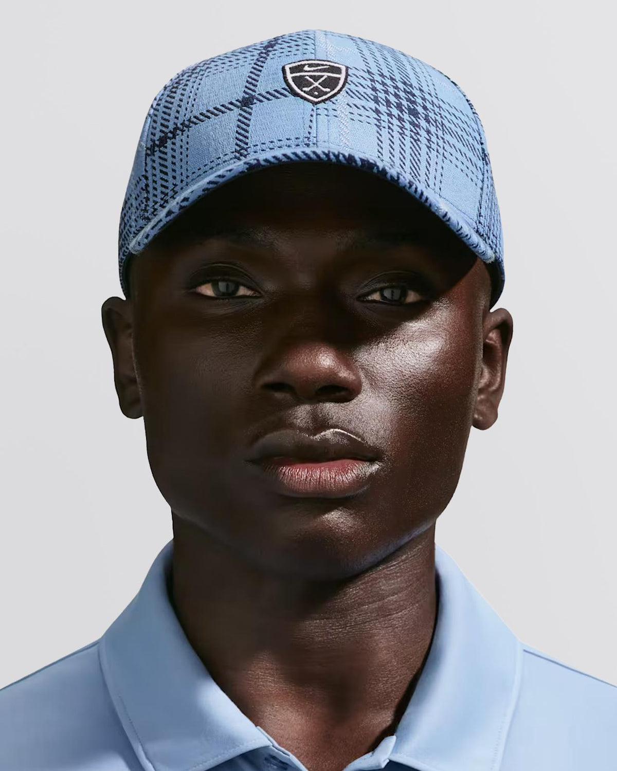 Tartan Club Cap Work Blue/Anthracite/Black
