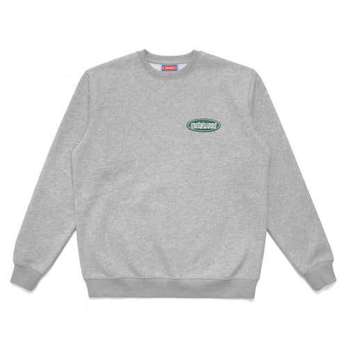 Oval Logo Crewneck Sweatshirt Grey - SS23