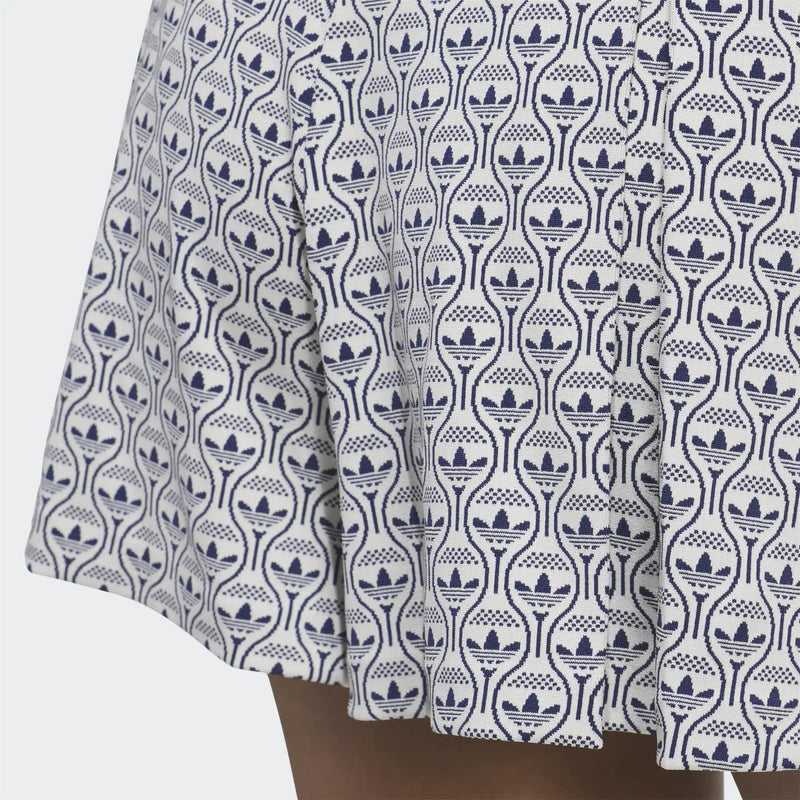 Womens Originals All Over Skort Chalk White/Night Indigo