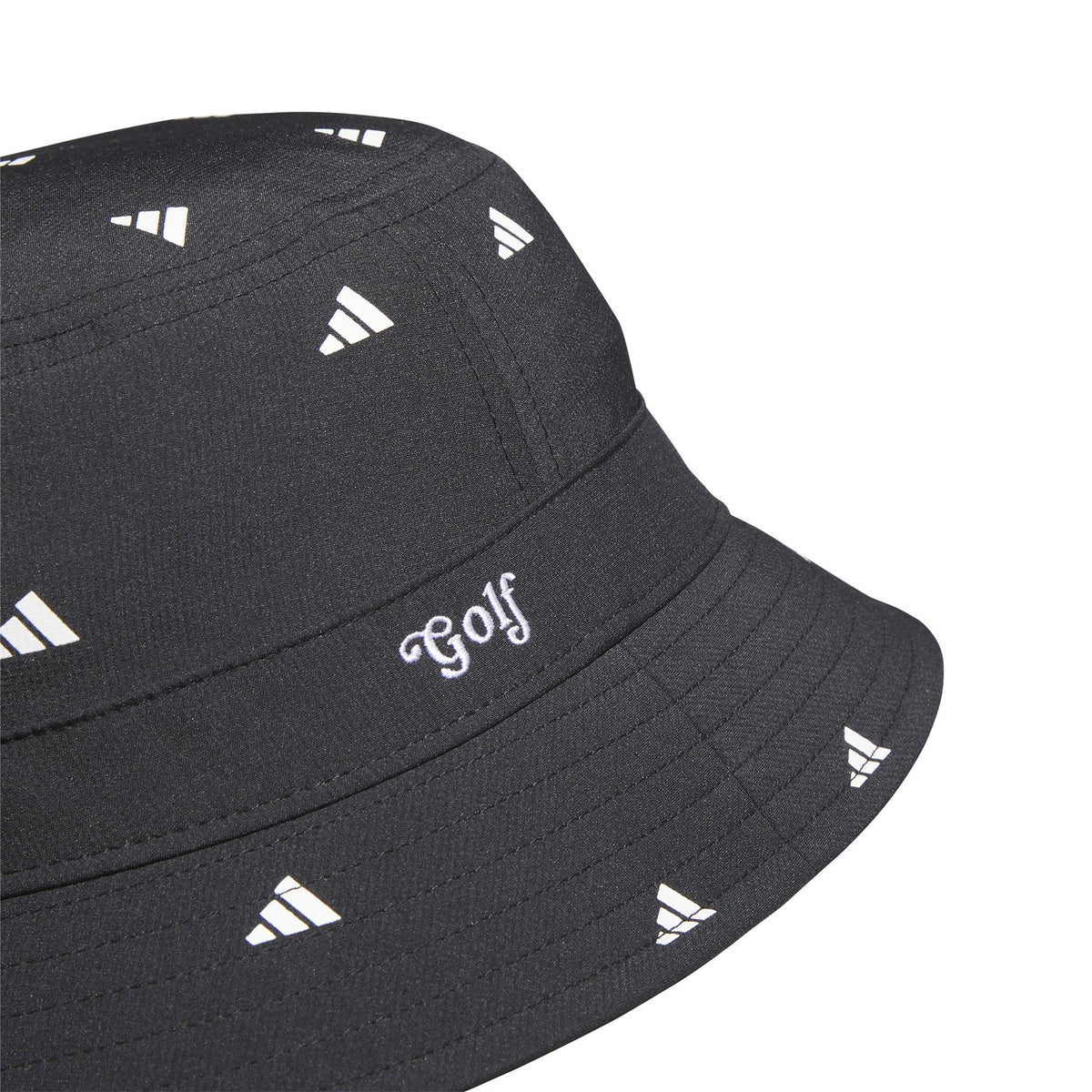 Womens Printed Bucket Hat Black