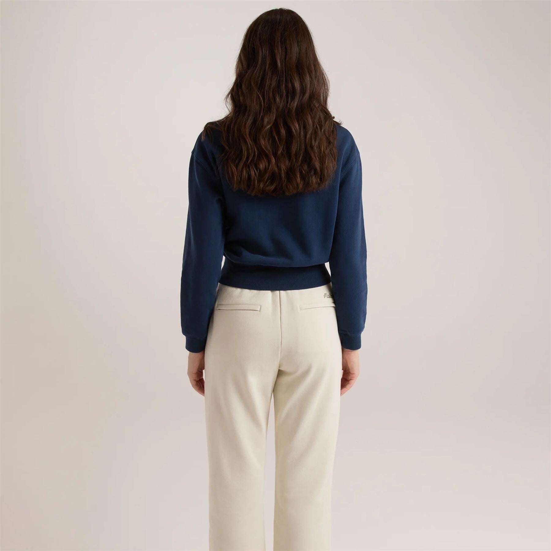 【MALBON GOLF】 Ivy Crewneck Sweater ■WOMAN Malbon Golf Ivy Crewneck Sweatshirt in Navy | REVOLVE
