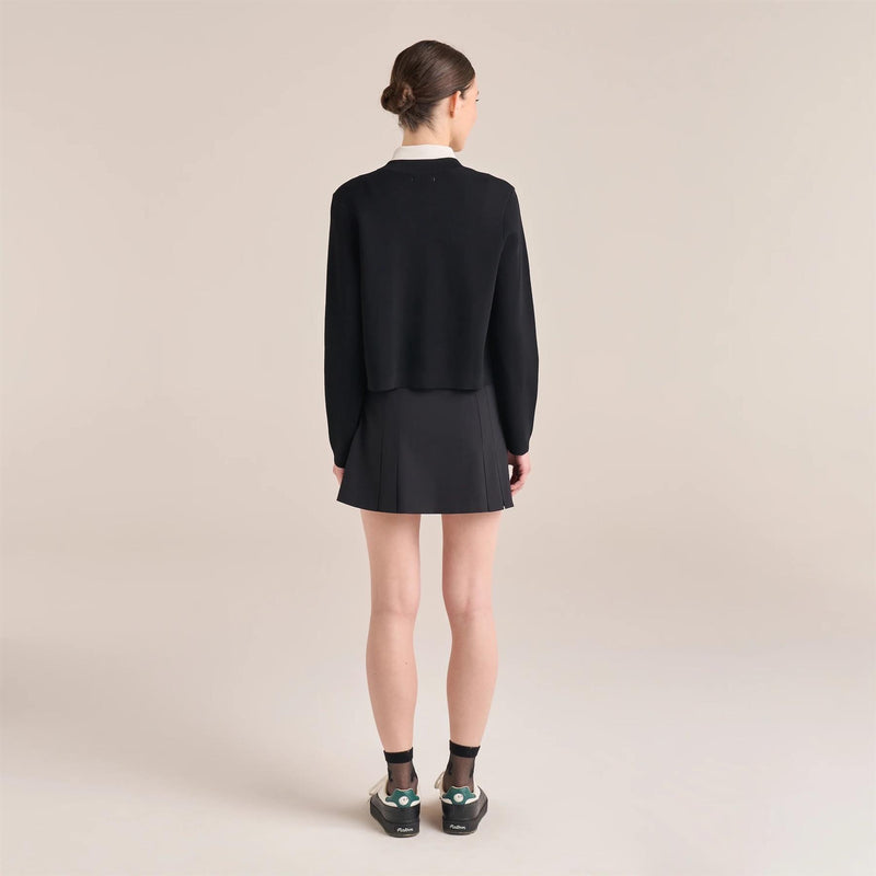 Womens Amelia Knit Cardigan Black