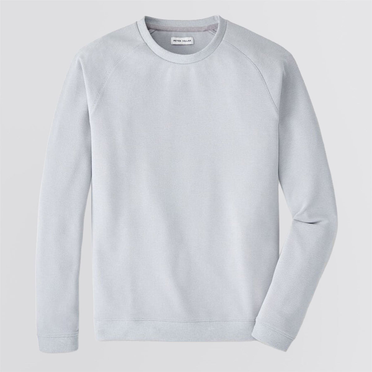 Cradle Pique Performance Crewneck British Grey