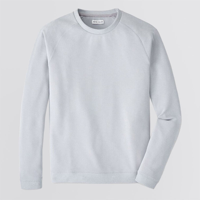 Cradle Pique Performance Crewneck British Grey