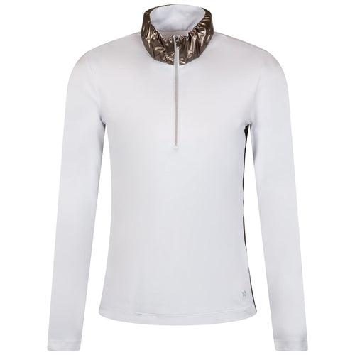 Womens The Malin Mid Layer White - AW24