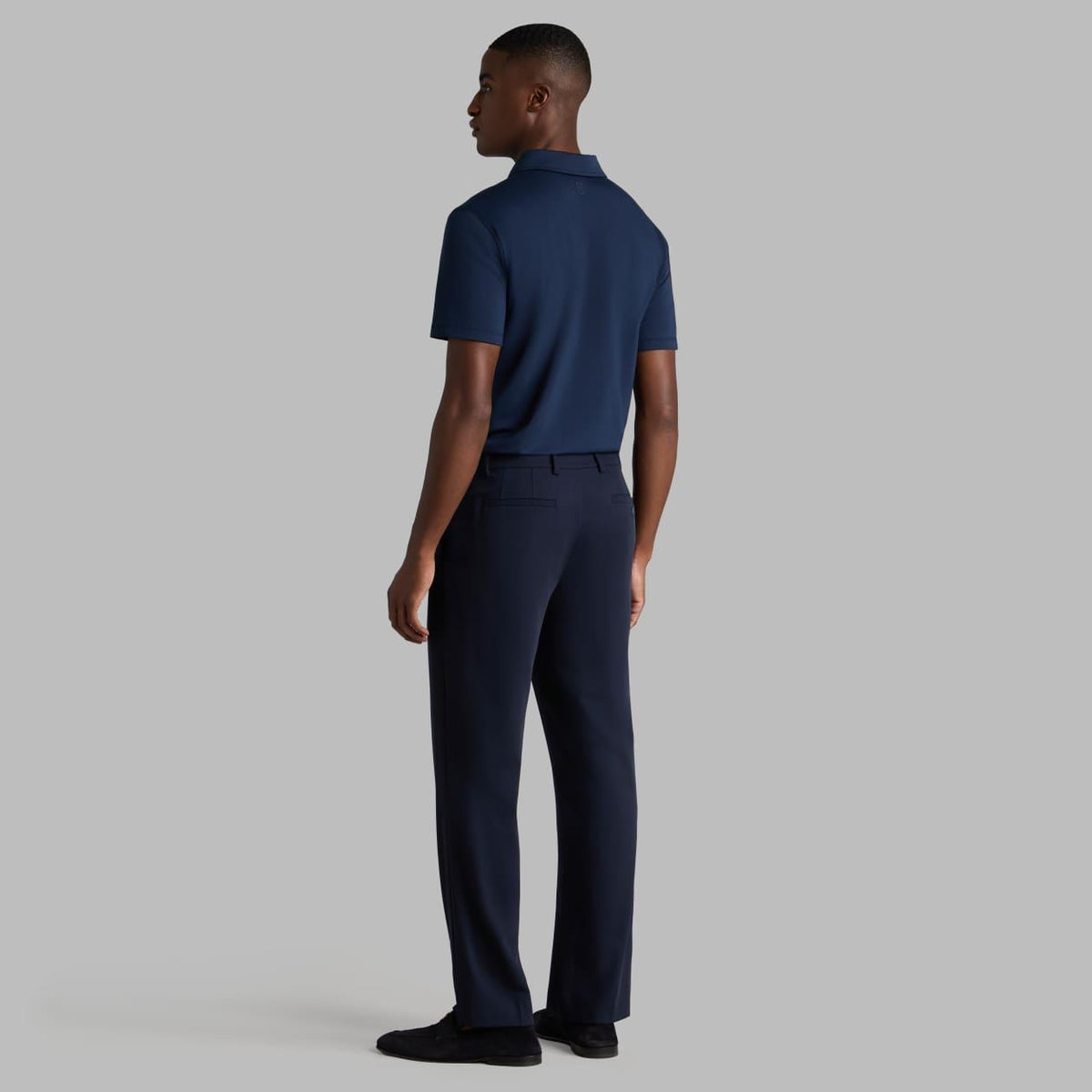 All Play Jonny Collar Stretch Knit Polo Twilight