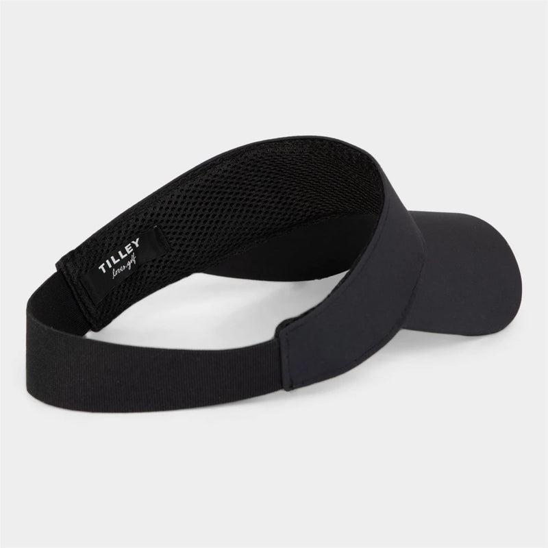 Womens Tilley Golf Visor Black
