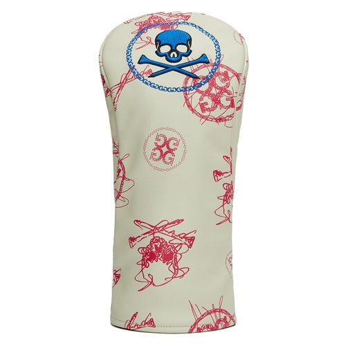 Skull & T'S Sketch Driver Headcover Stone - AW23