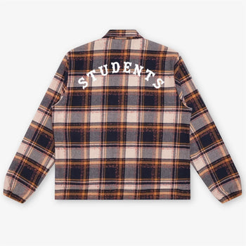 Students Golf Fitzroy Flannel Jacket Navy | TRENDYGOLF USA