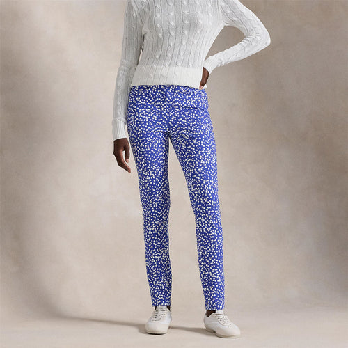 Womens RLX Nylon Strtch Pants Abstract Rose