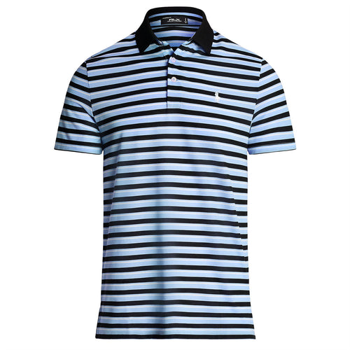 Tailored Fit Performance Polo Shirt Office Blue Multi - SS24