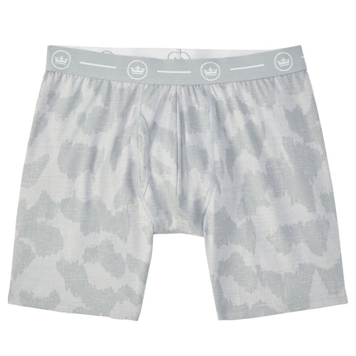 Windowpane Camo Performance Boxer Briefs Gale Grey - AW24