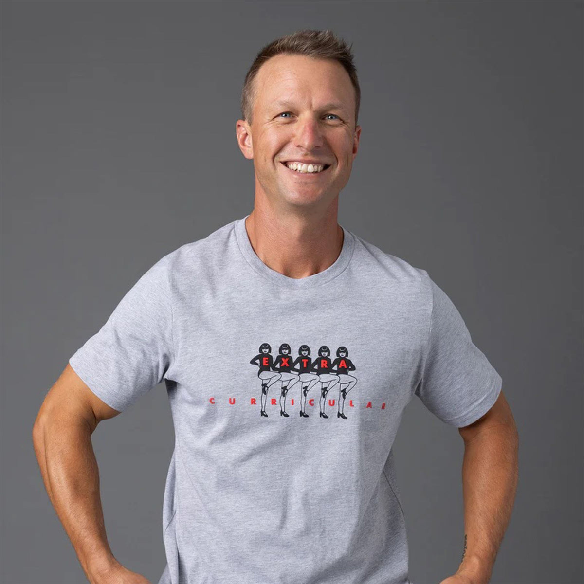 Coup Tee Heather Gray