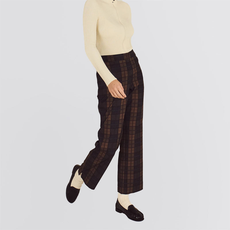 Womens Nora Pants Plaid