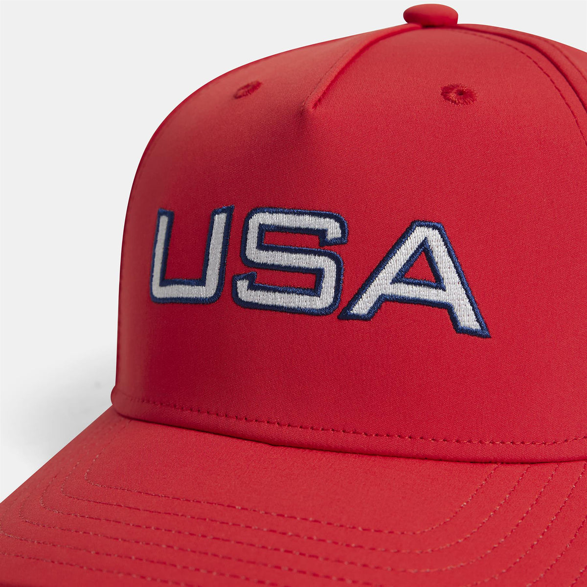 Womens Hearther Snapback Cap Flame Scarlet